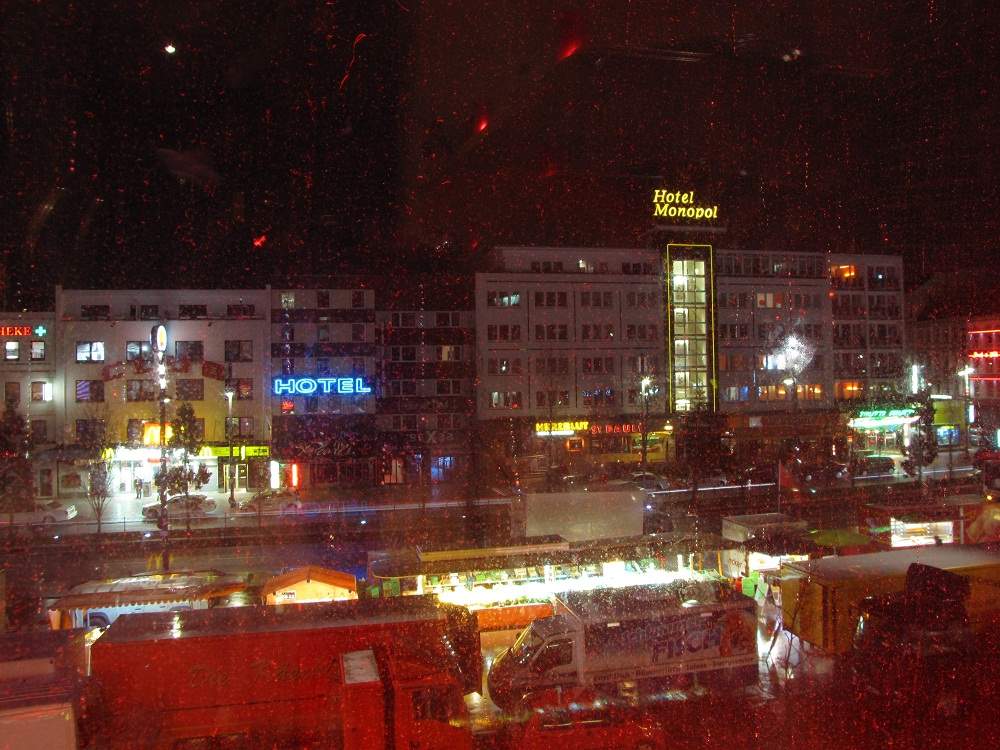Blick nach auen
