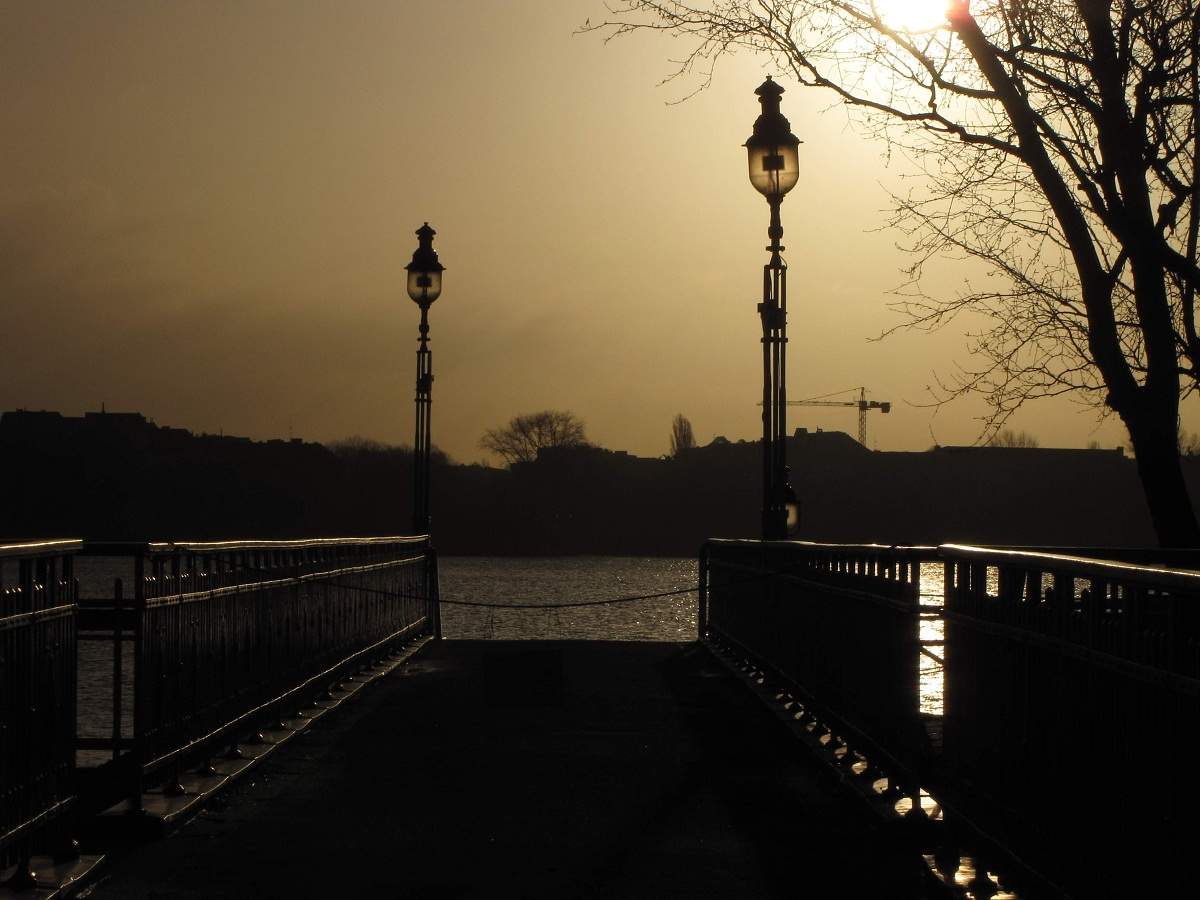 An der Alster am Morgen