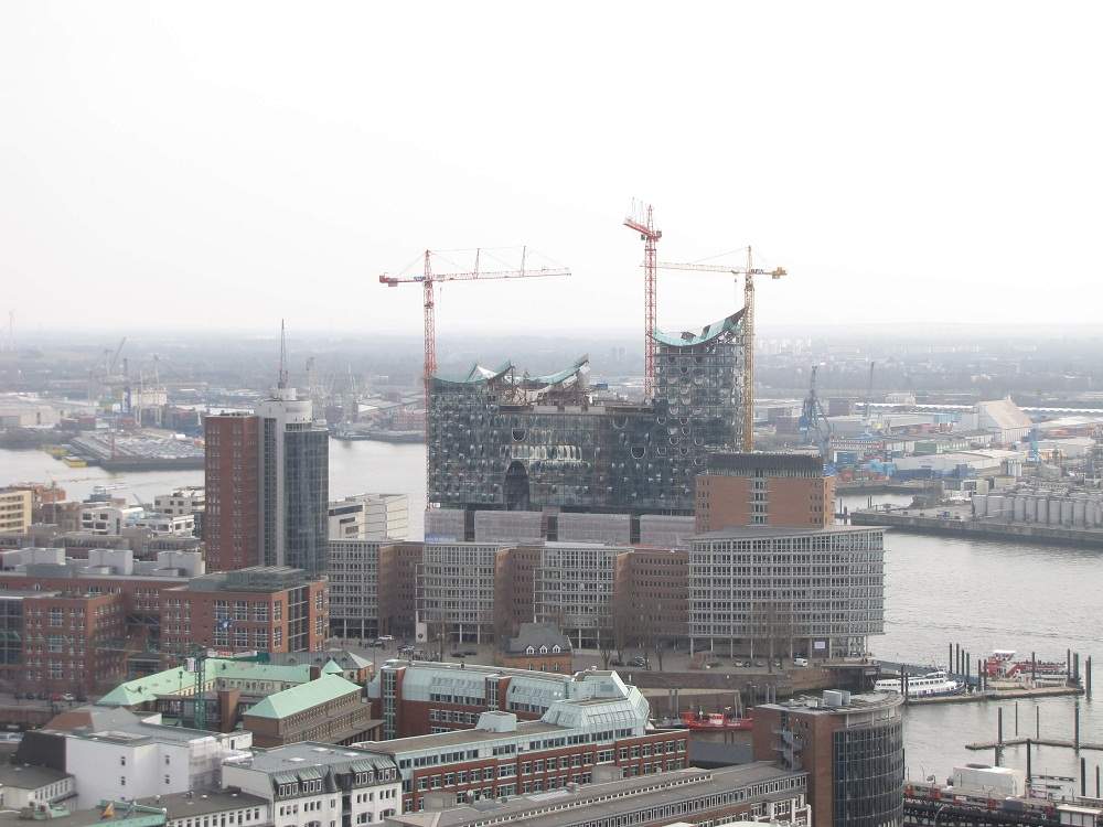 Hamburg von oben