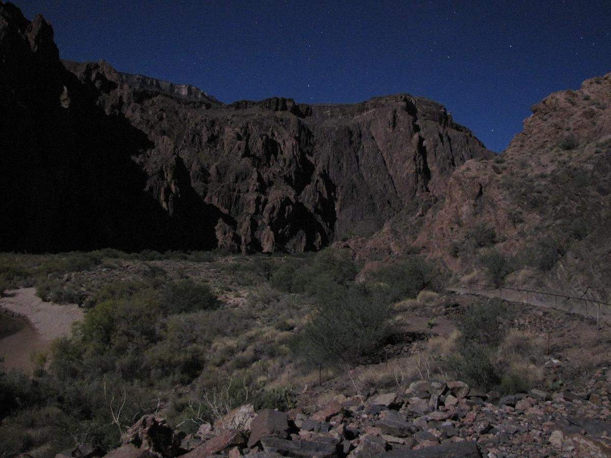 Grand Canyon bei Nacht