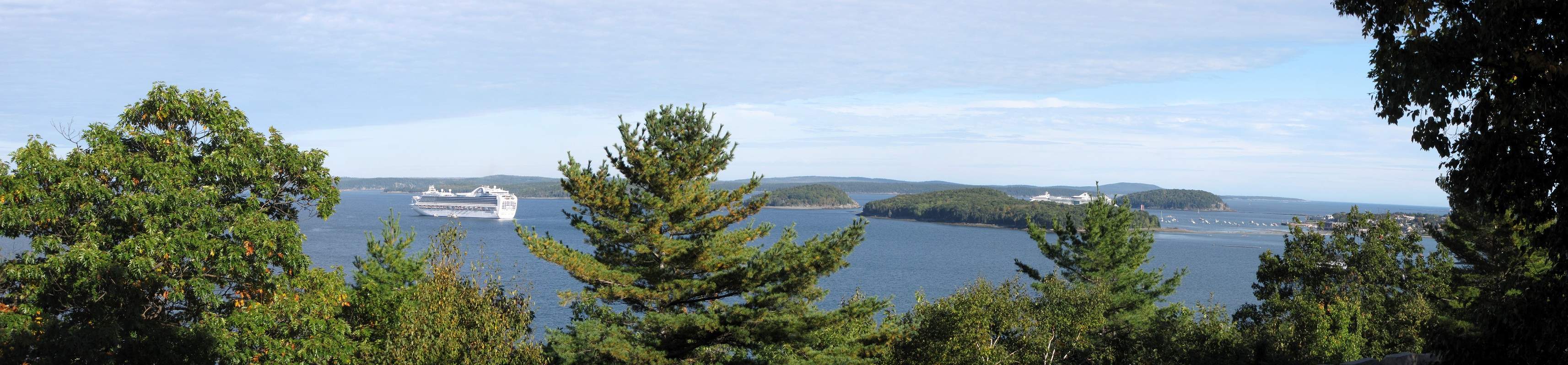 Frenchman Bay Panorama