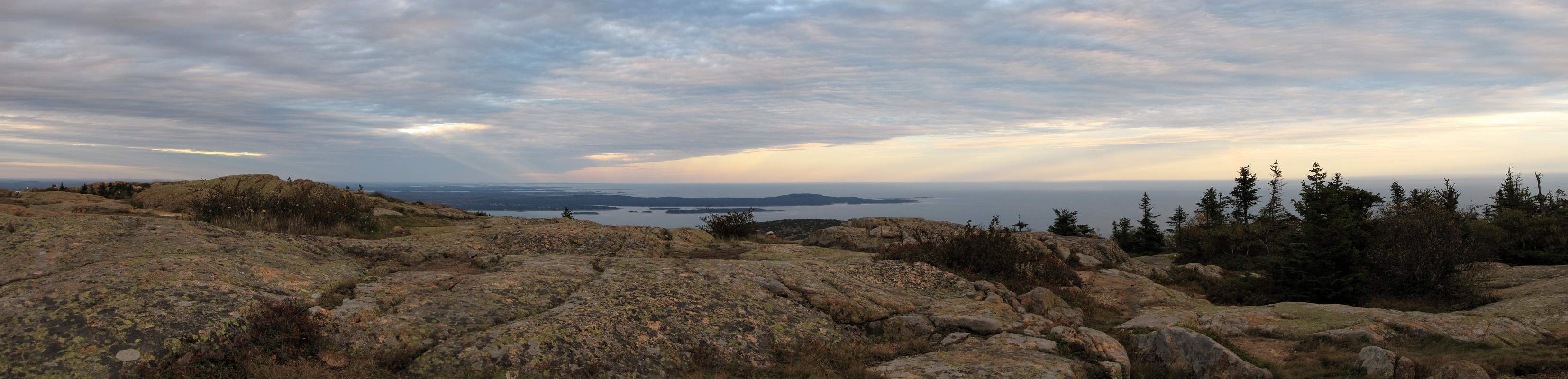 Mount Desert Island - Cadillac Mountain Panorama