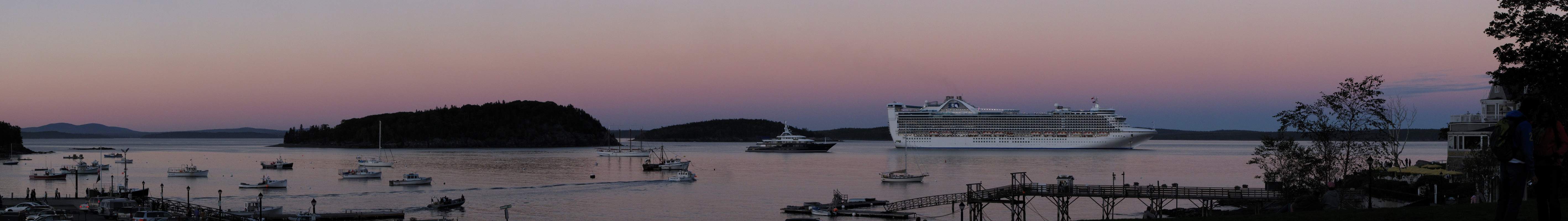Bar Harbor Panorama