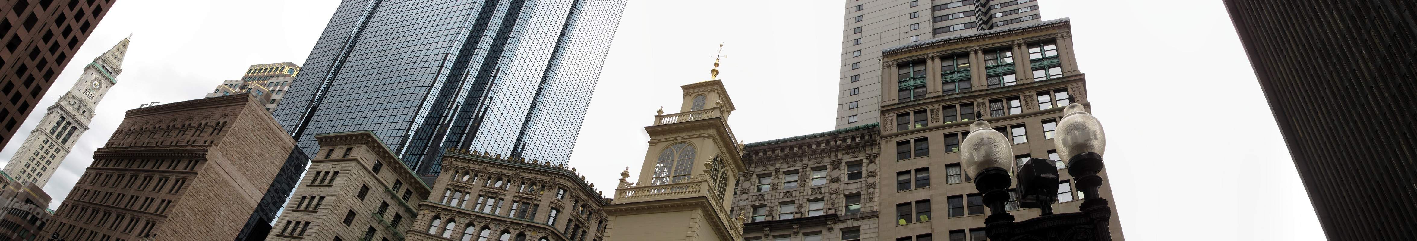 Boston - Old State House Panorama