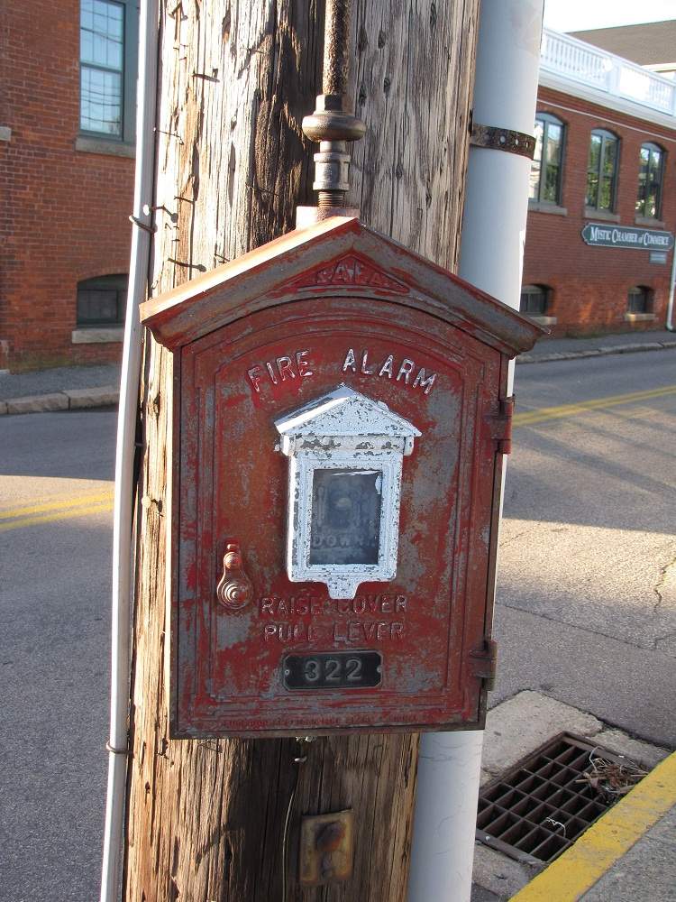 Mystic Connecticut  - Feuermelder