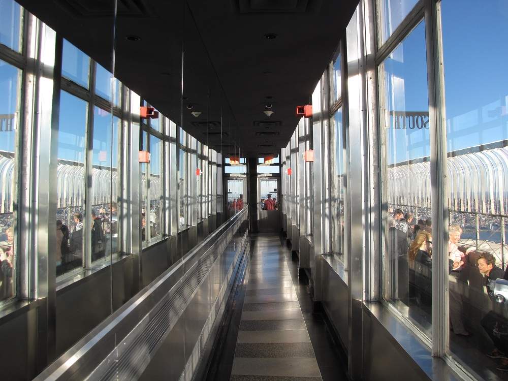 Blick auf dem Empire State Building - New York City