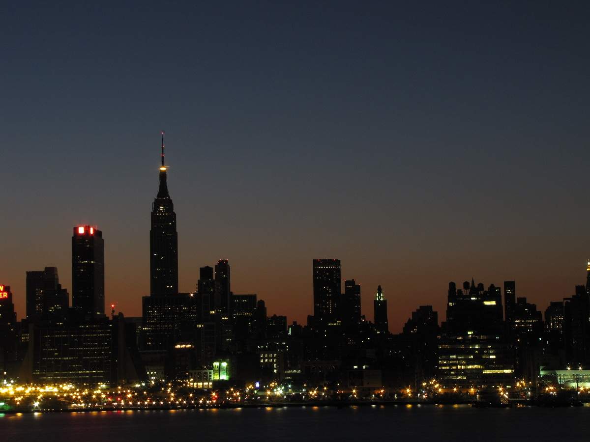 New York City morgens