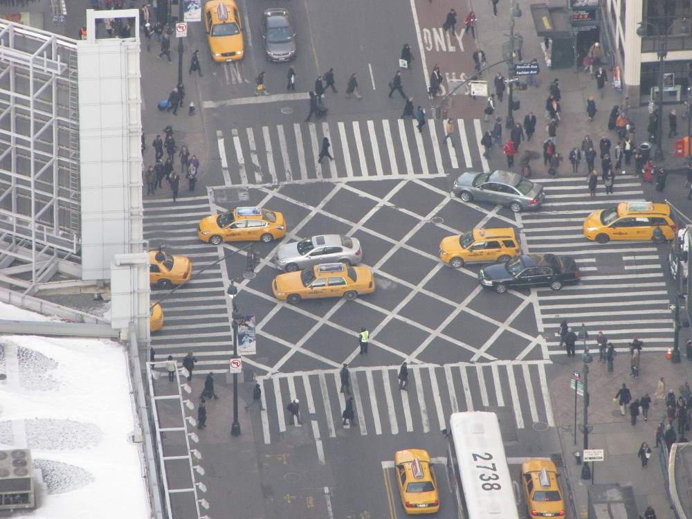 New York von oben