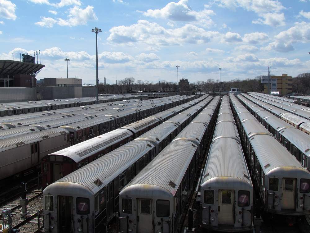 NYC Subway Yard