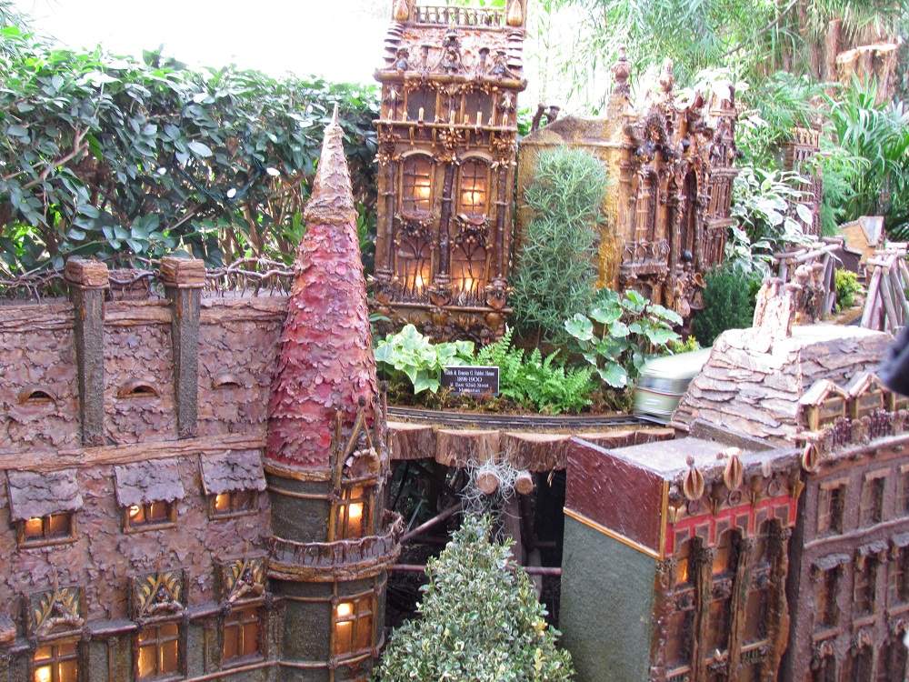 New York City - Bronx Botanical Garden - Holiday Train Show