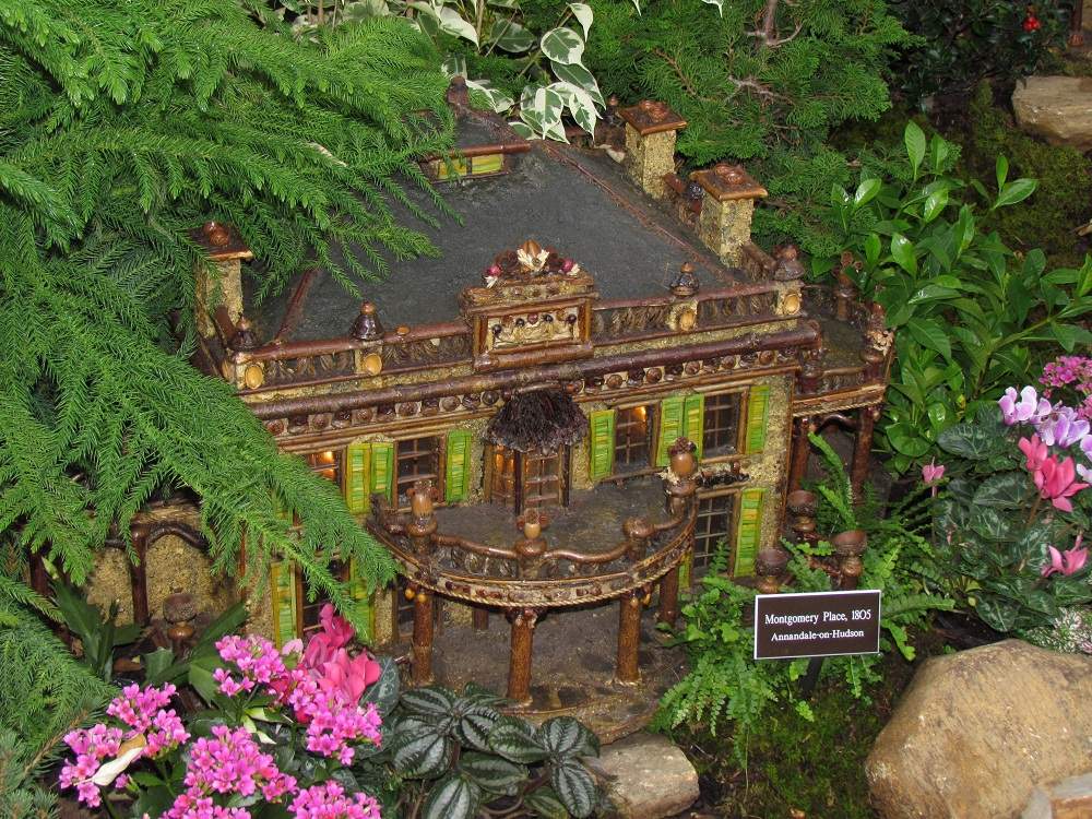 New York City - Bronx Botanical Garden - Holiday Train Show