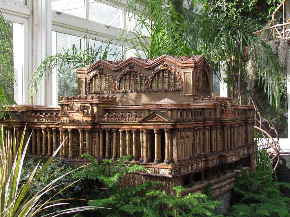 New York City - Bronx Botanical Garden - Holiday Train Show