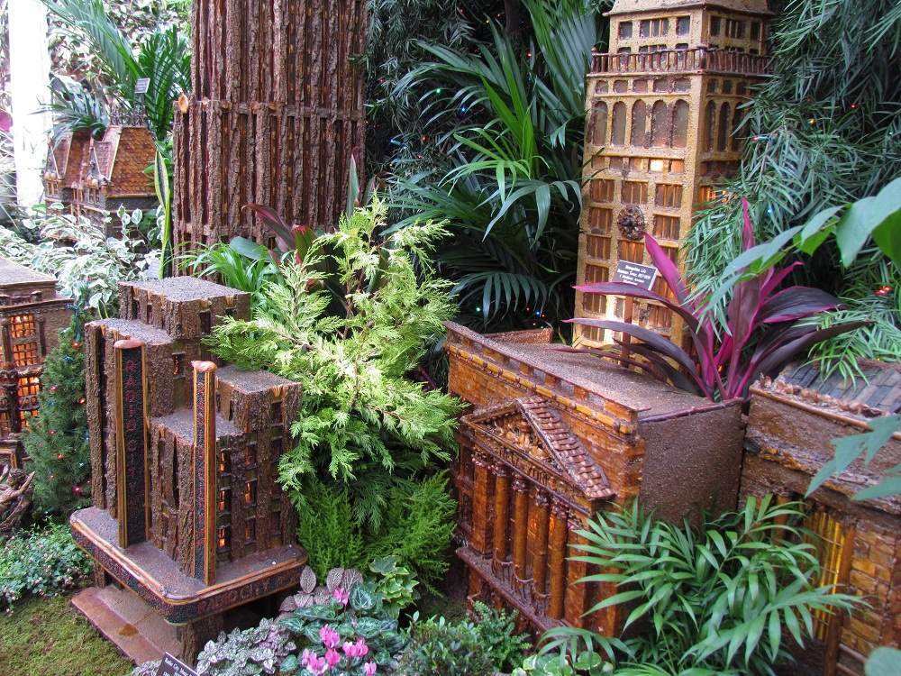 New York City - Bronx Botanical Garden - Holiday Train Show