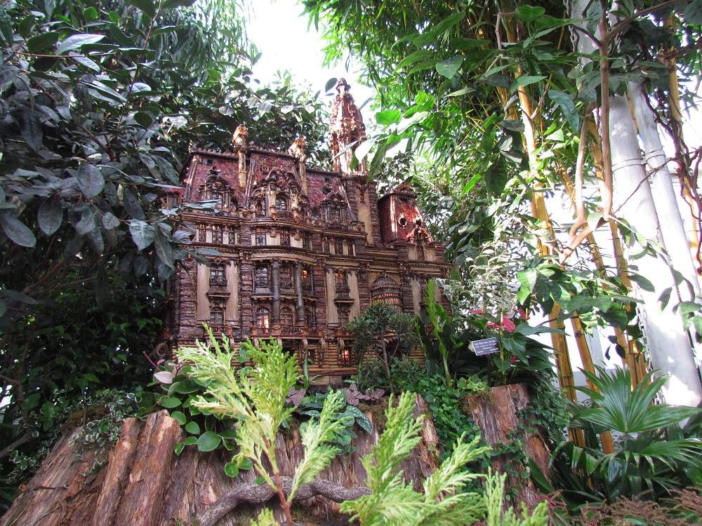 New York City - Bronx Botanical Garden - Holiday Train Show