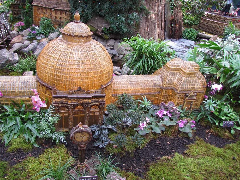 New York City - Bronx Botanical Garden - Holiday Train Show